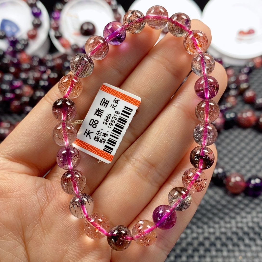 水晶手链：195318未镶嵌景*