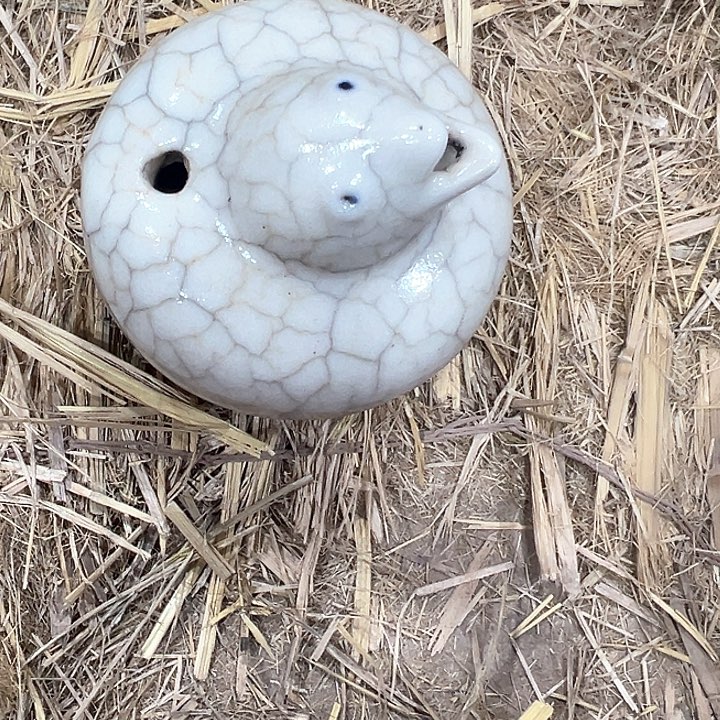 摆件開*果瓷器瓷器的瓷器的