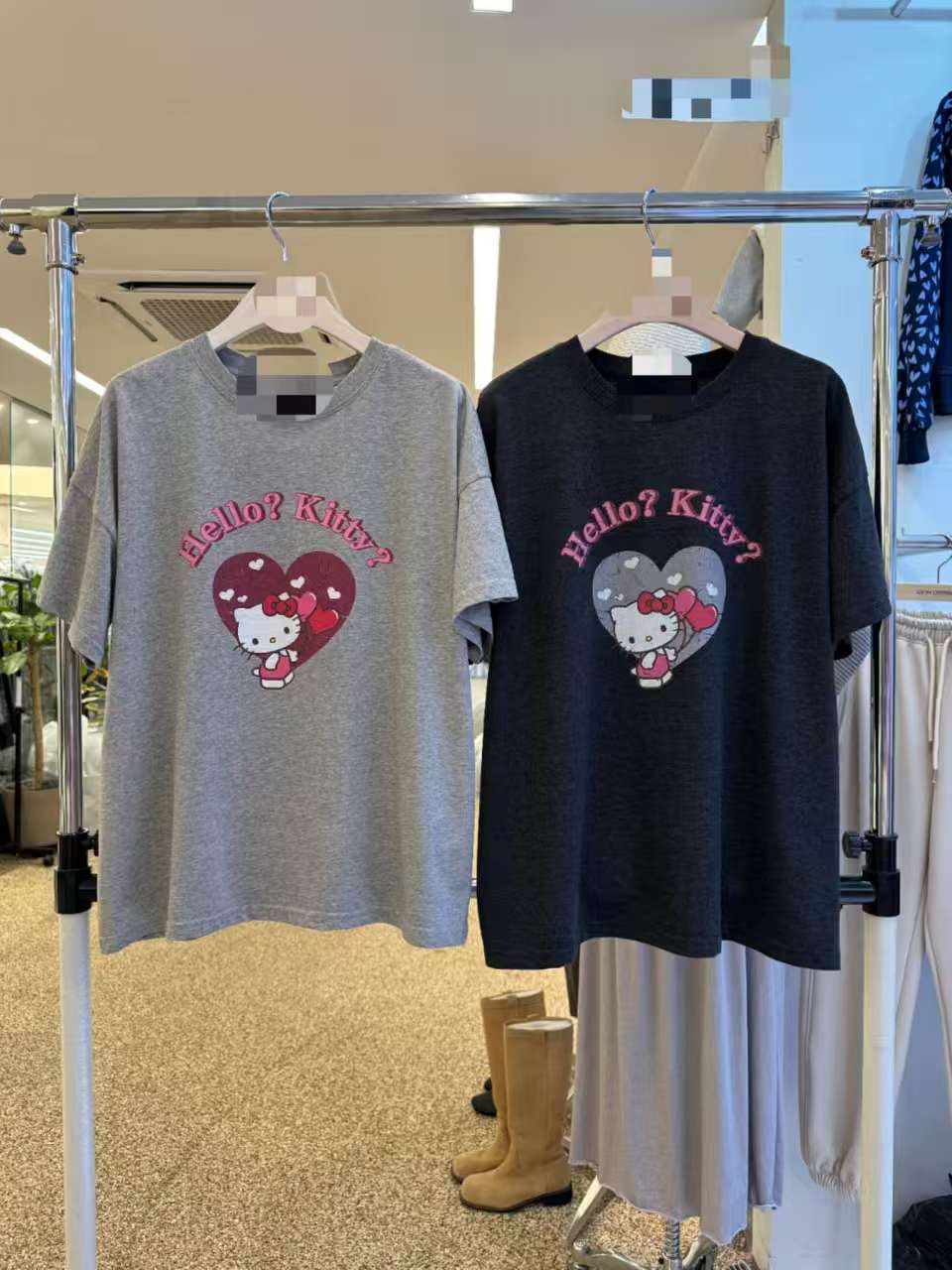 【奈野喜】韩国东大门正品 /hello kt短袖【NO退NO换】