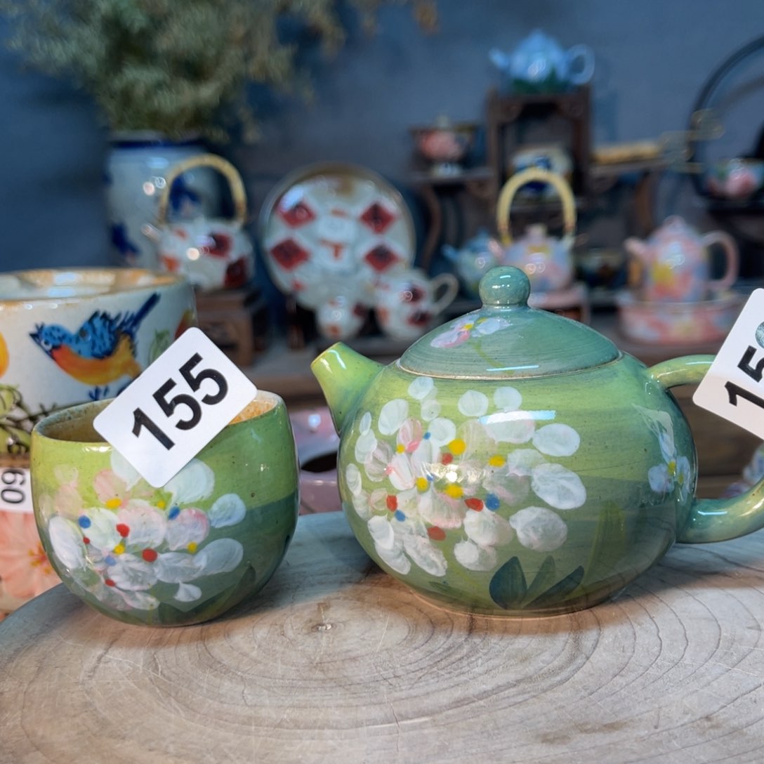 杯素浅陶瓷手工手绘