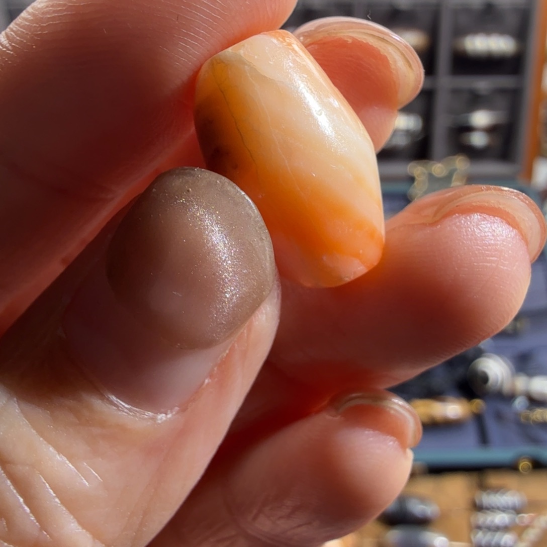 石英质玉红玉髓未镶嵌