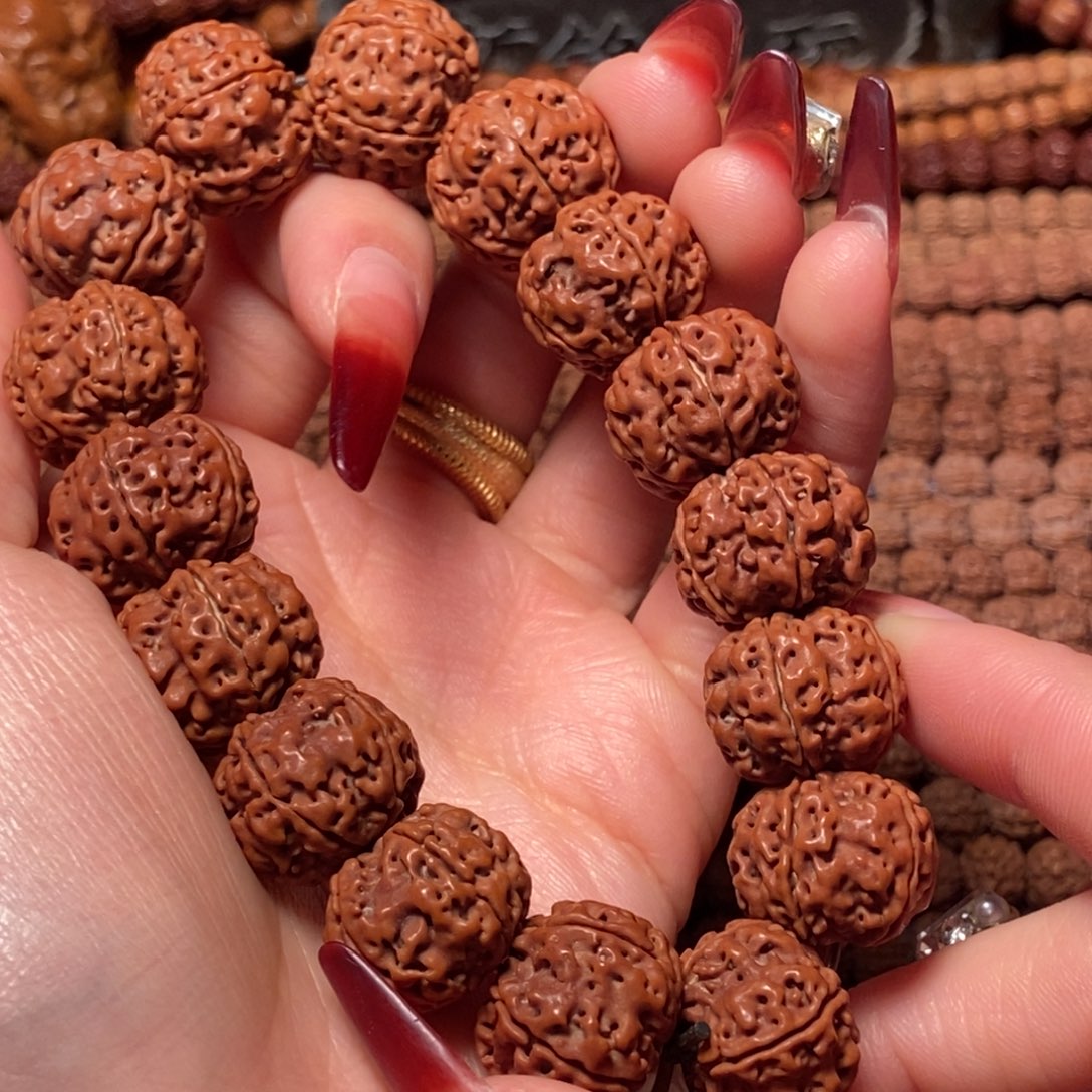 金刚菩提手串五瓣17➕原生态双龙239