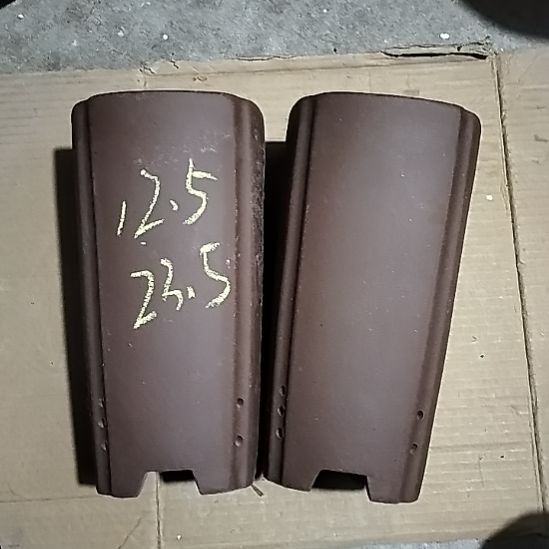 紫砂四方签筒两个