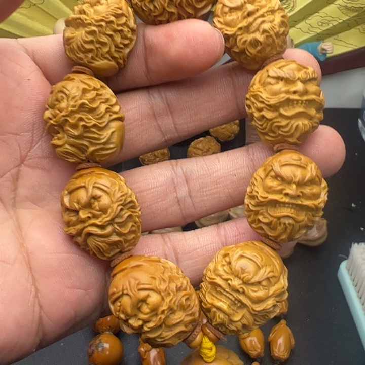 橄榄核手串/手链2.15钟馗头福利