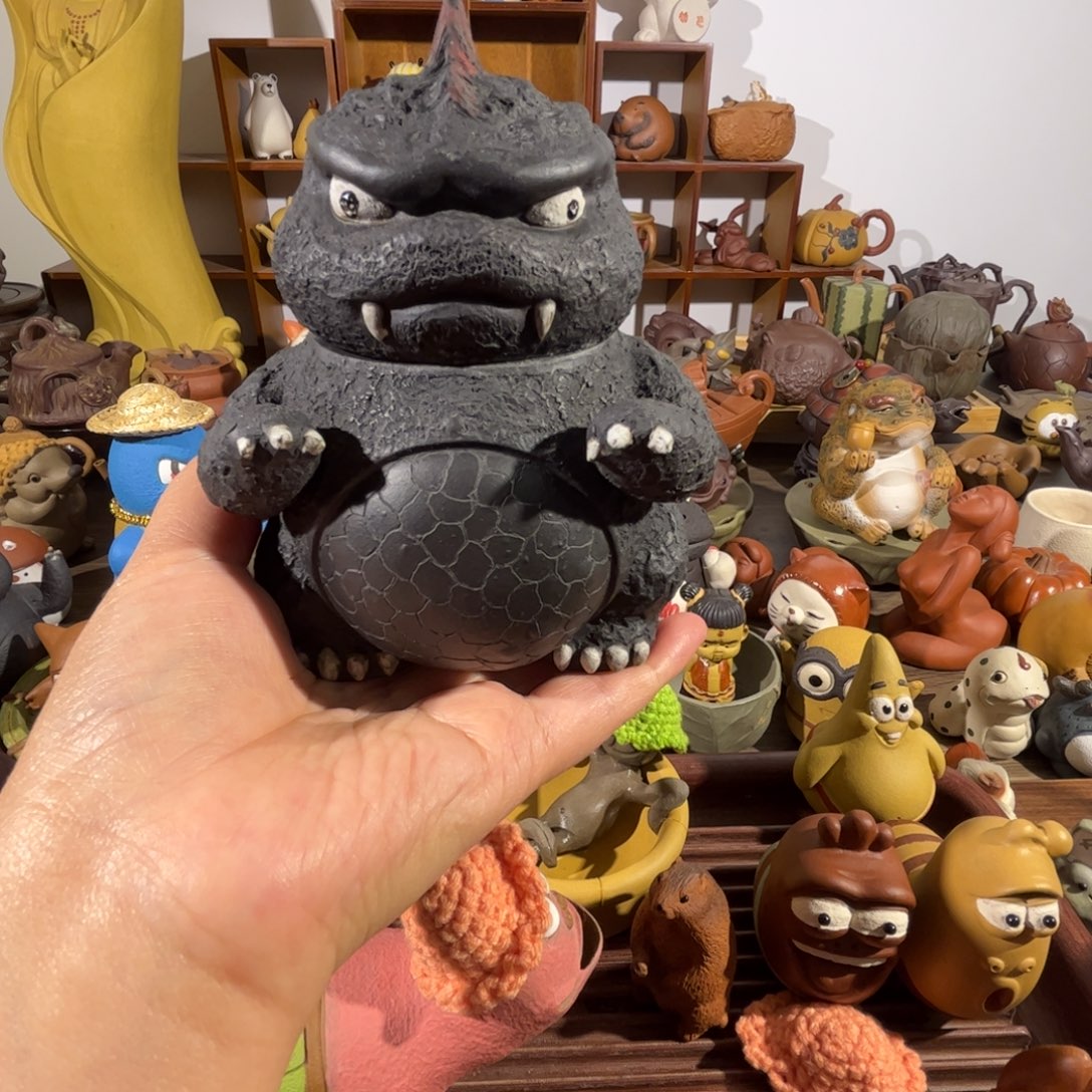 紫砂茶壶L**n纯手工制作过程就是