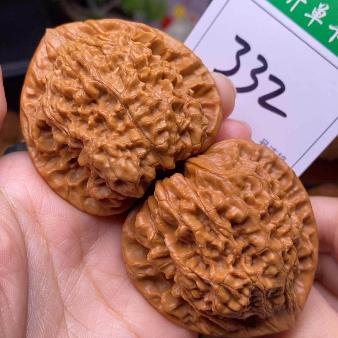 把件文玩核桃332官帽5.1
