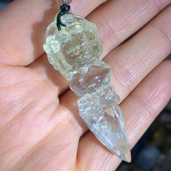 水晶天然水晶挂架未镶嵌