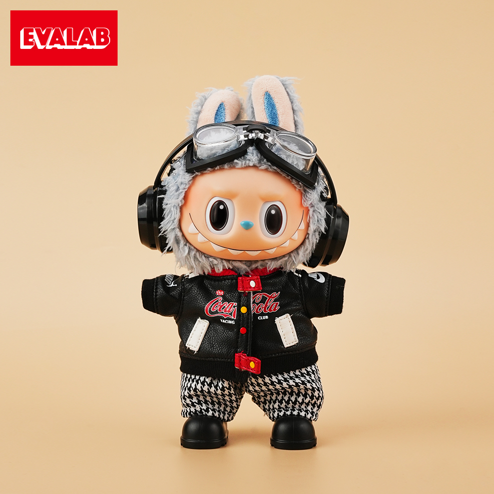 【15cm 17cm娃通用】帅酷皮夹克娃衣套装（不含娃）