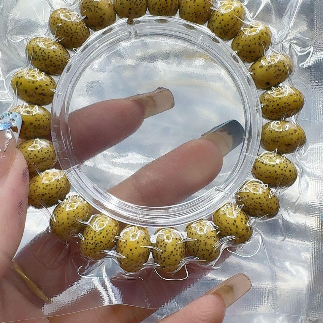 手串星月菩提186荣耀黄星月菩提14苹果单圈