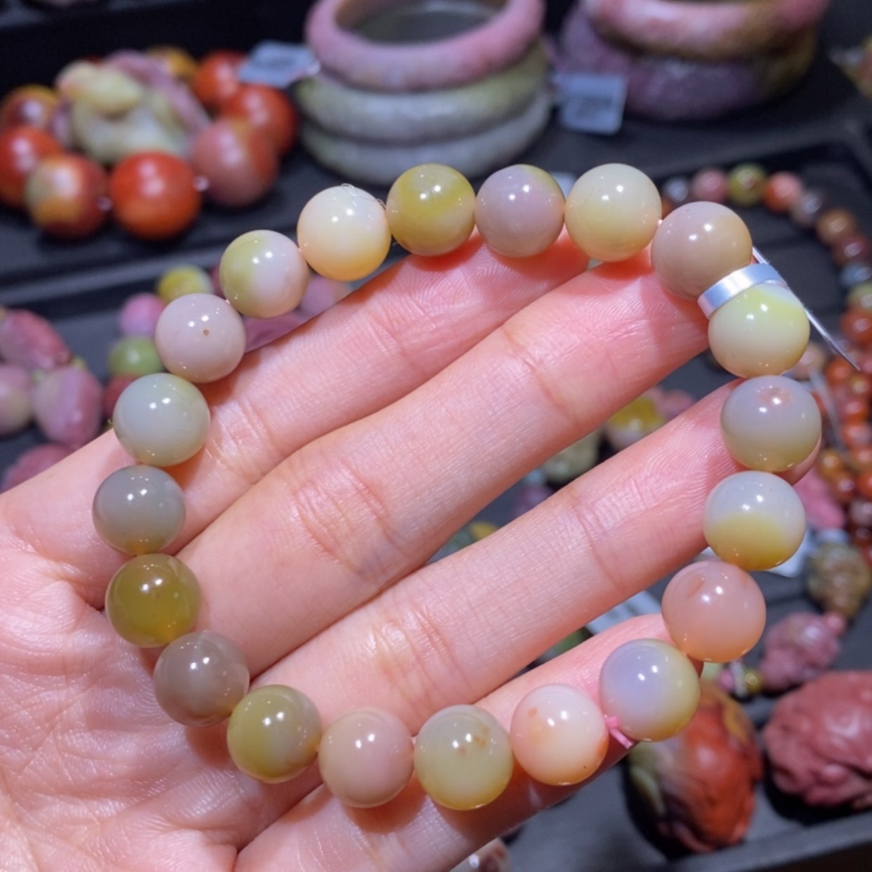【闪购商品】未镶嵌手链玛瑙/玉髓盐源玛瑙
