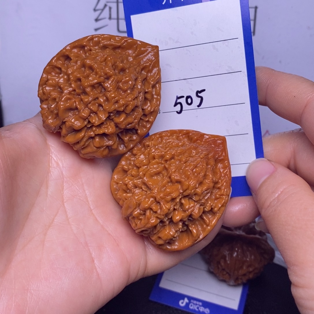 文玩核桃把件505/46官帽