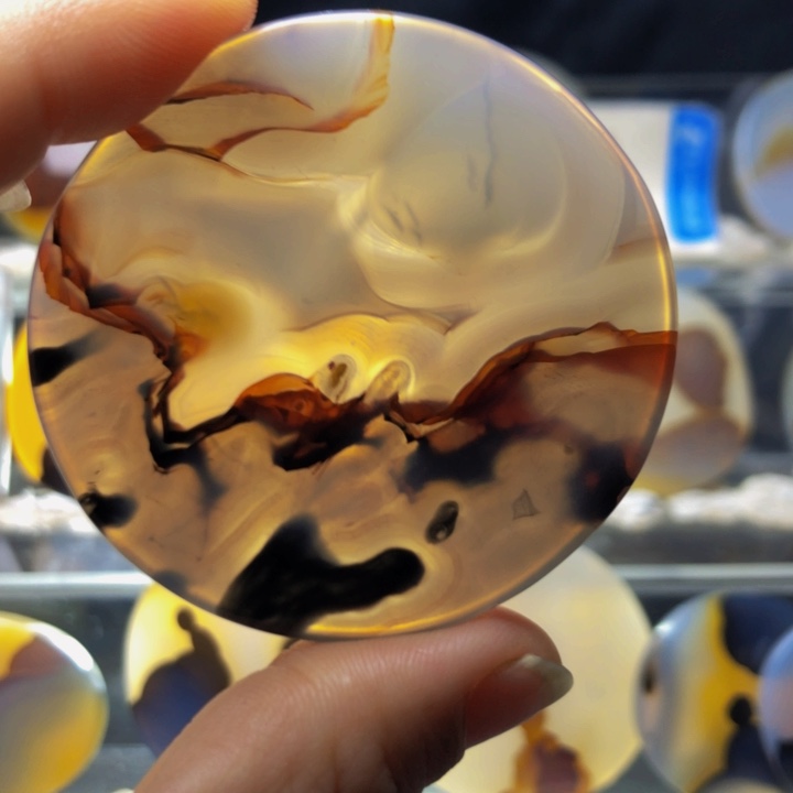 合金玛瑙/玉髓珠宝奇石26