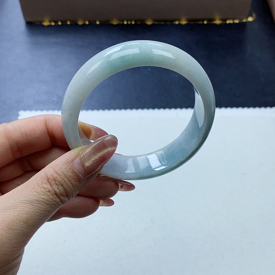 未镶嵌手镯翡翠58圈口