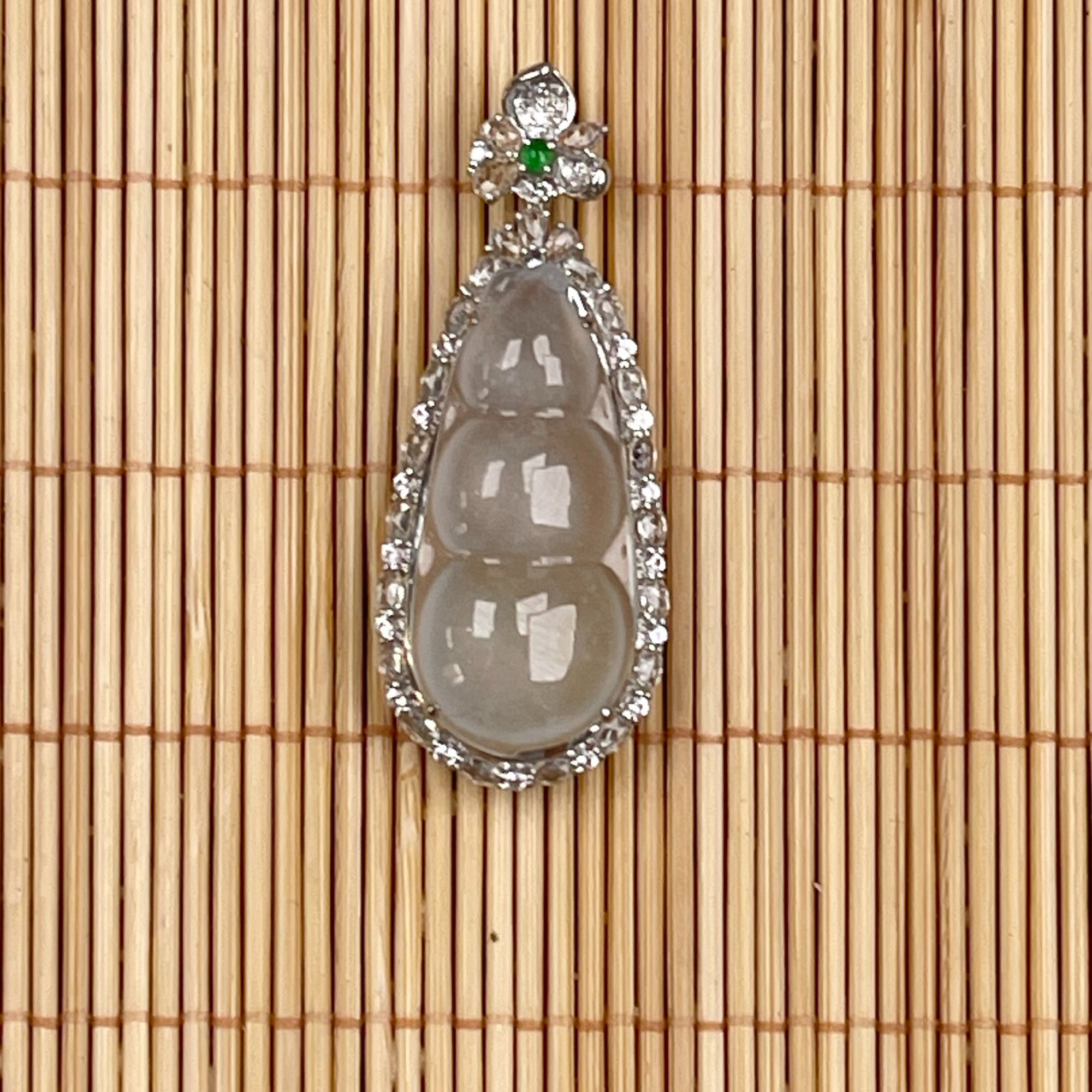天然缅甸A货翡翠葫芦