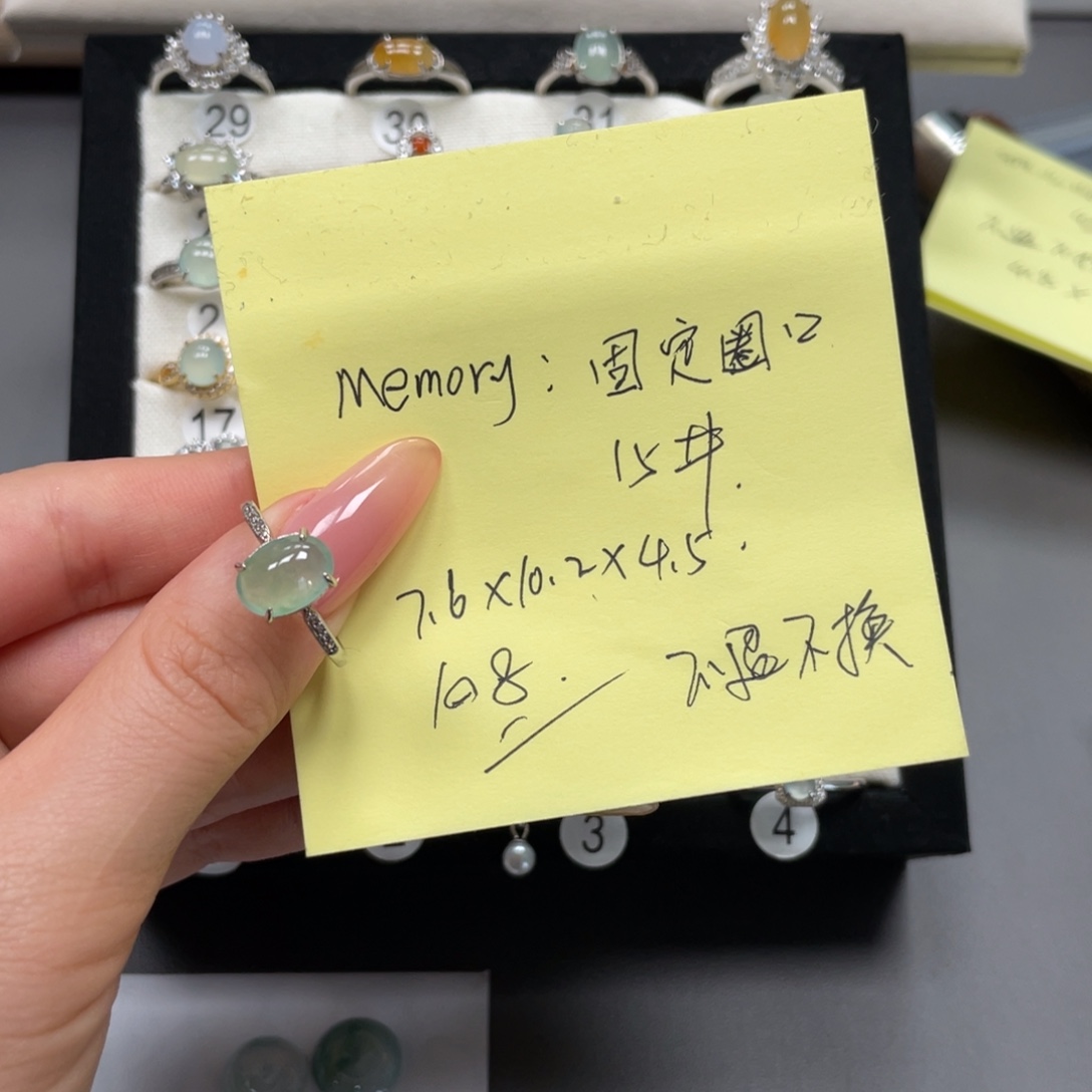 翡翠银S925镶嵌颈饰99999108