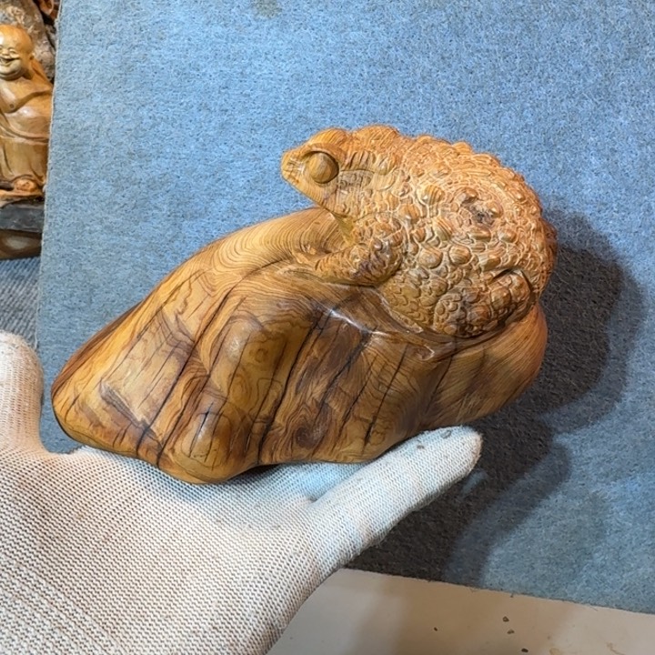 崖柏摆件手把件等