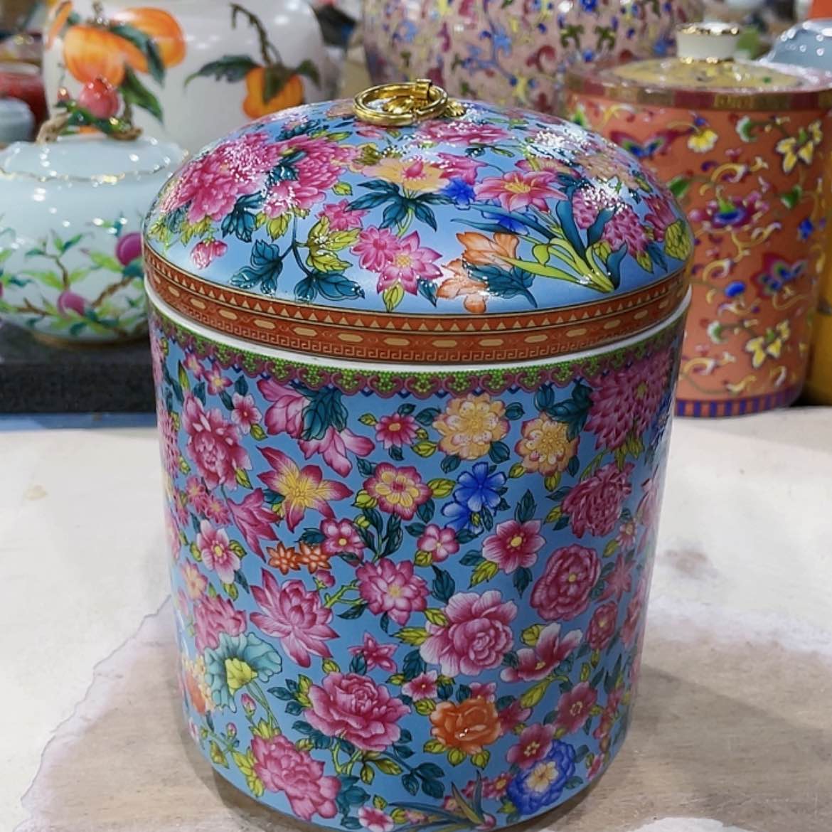 【闪购商品】罐陶瓷茶叶罐密封罐