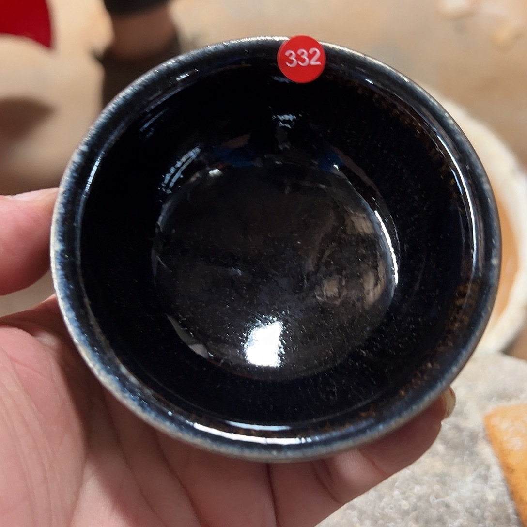 茶盏332 建窑建盏叶明龙窑