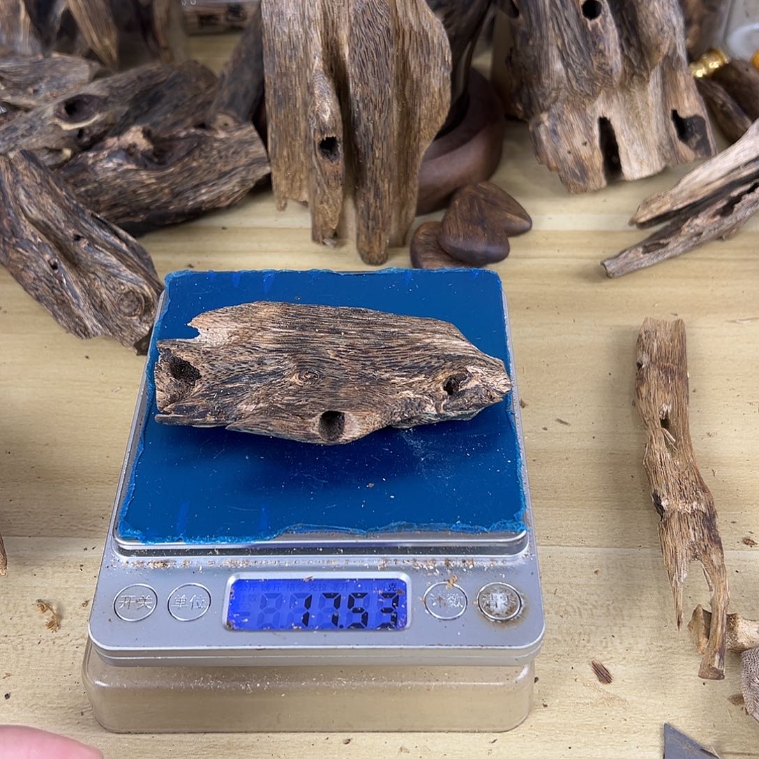 香料绿棋楠虫漏17克张勺子