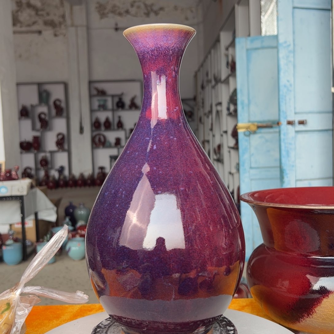 摆件郑家钧窑摆件