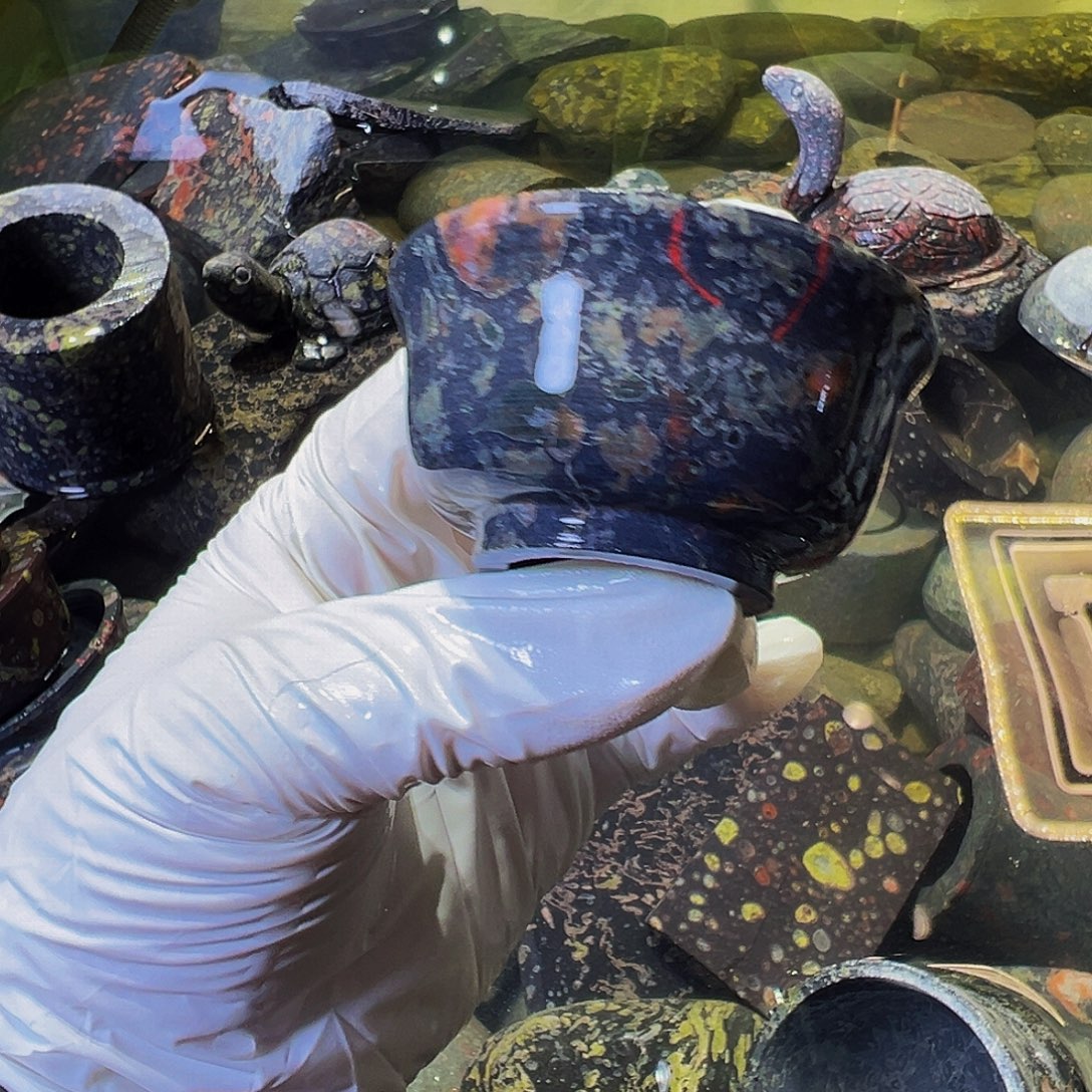 梅花玉鱼缸石茶周边不退不换