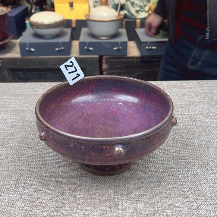 摆件陶瓷旧藏摆件