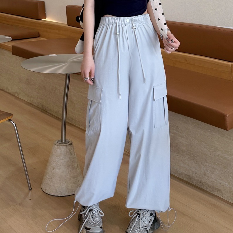 2524小米格高弹速干显瘦工装裤