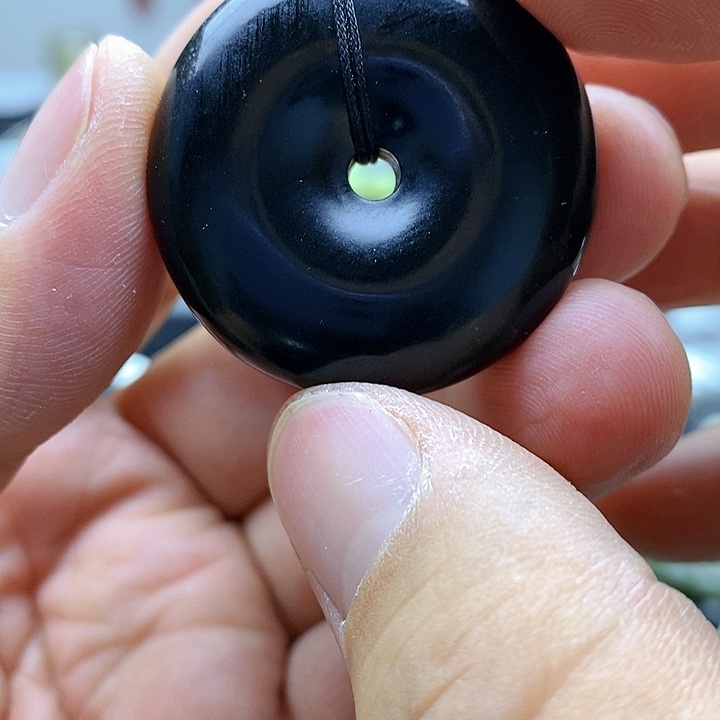 【闪购商品】手链未镶嵌和田玉平安扣5.8