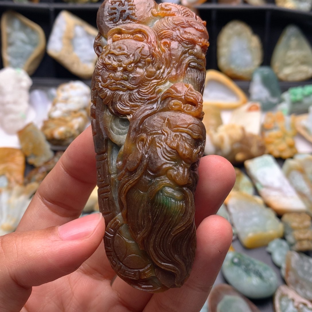 定制翡翠未镶嵌老*翡翠