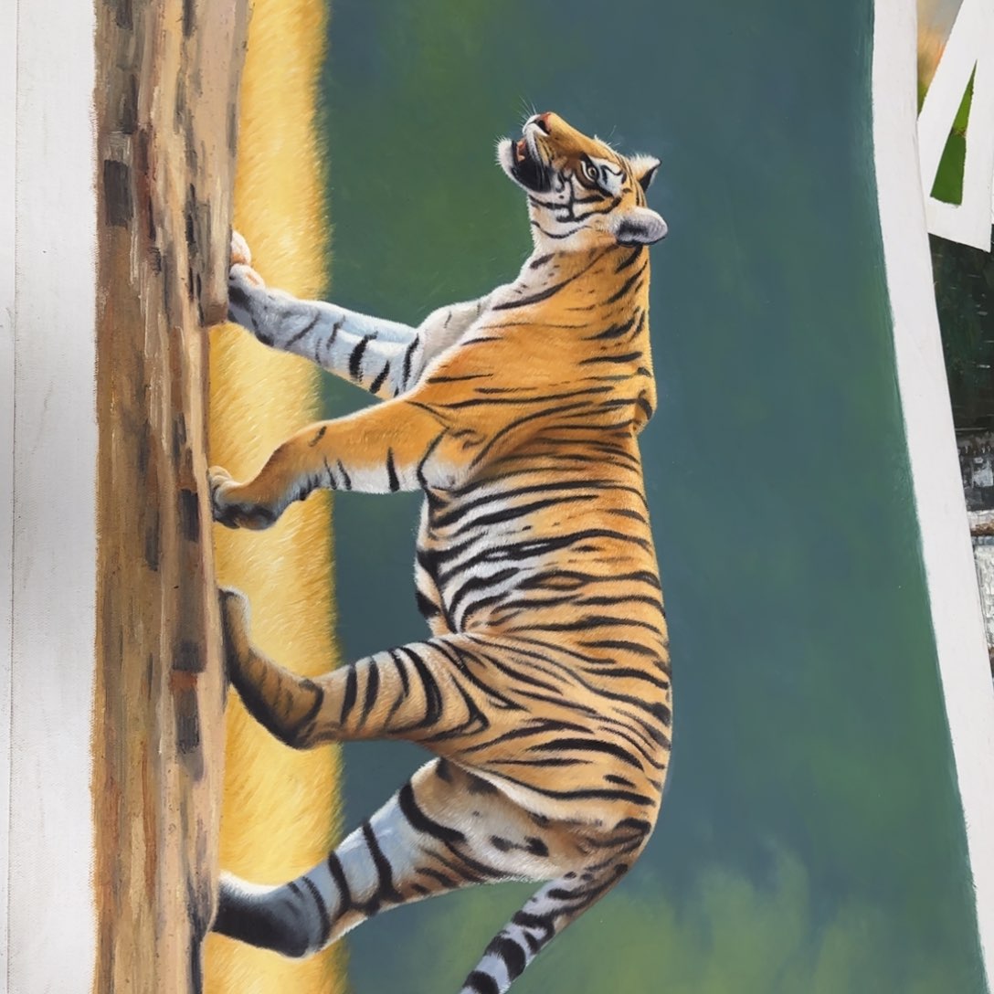 油画好的我真的好