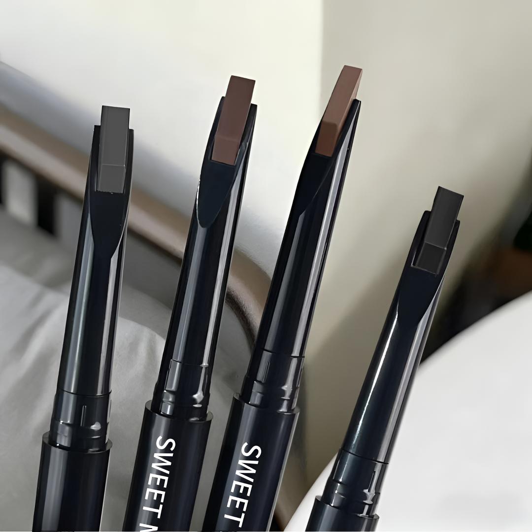  化妆师人手一根的眉笔！砍眉刀眉笔女持久防水不脱色野生眉初学者