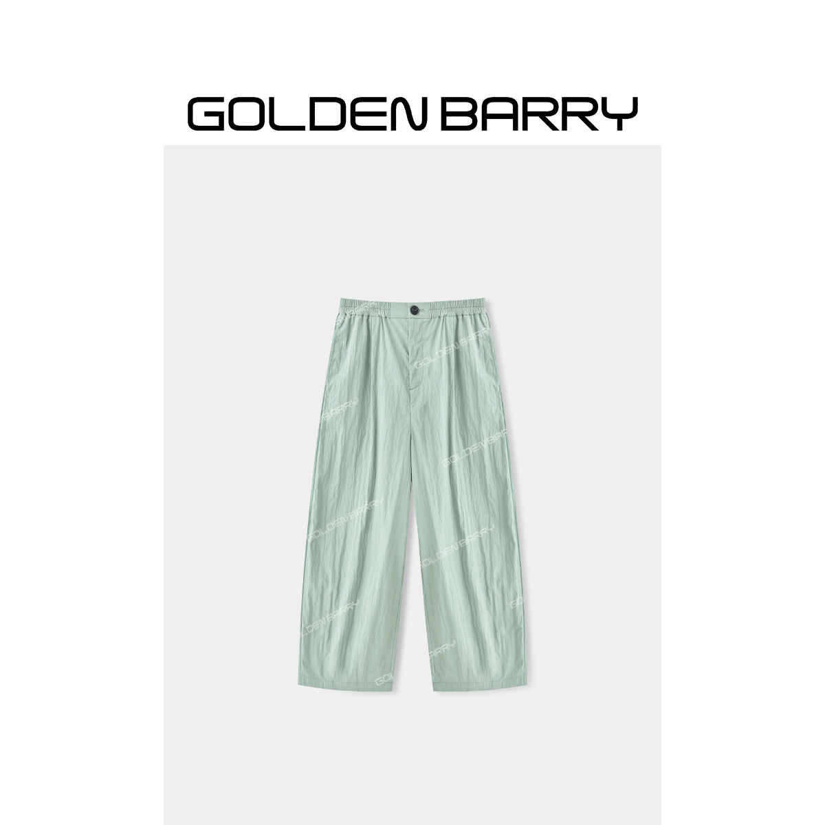 GOLDENBARRY|521057轻氧花苞裤“”显瘦休闲阔腿裤【微瑕1】