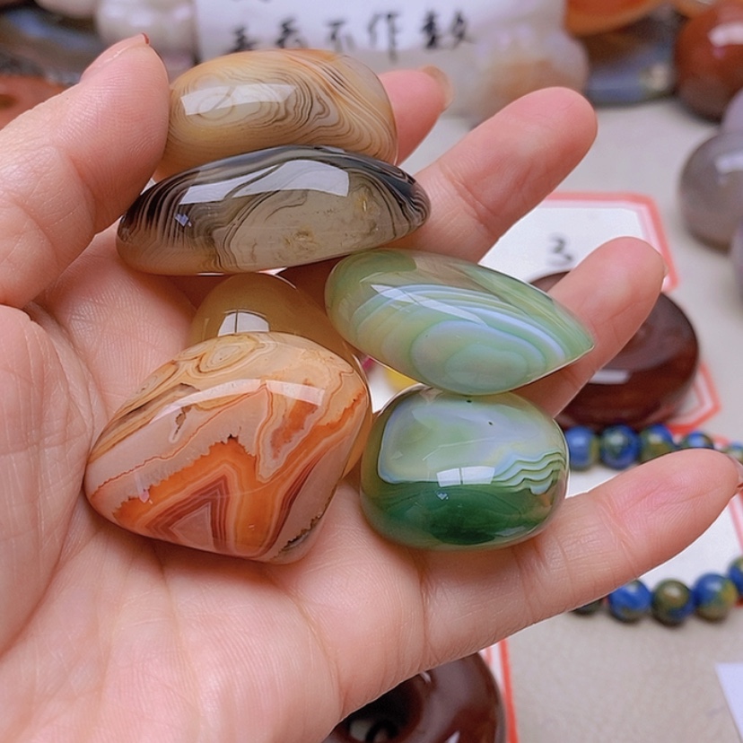 【闪购商品】未镶嵌玛瑙/玉髓珠宝半成品水**亭