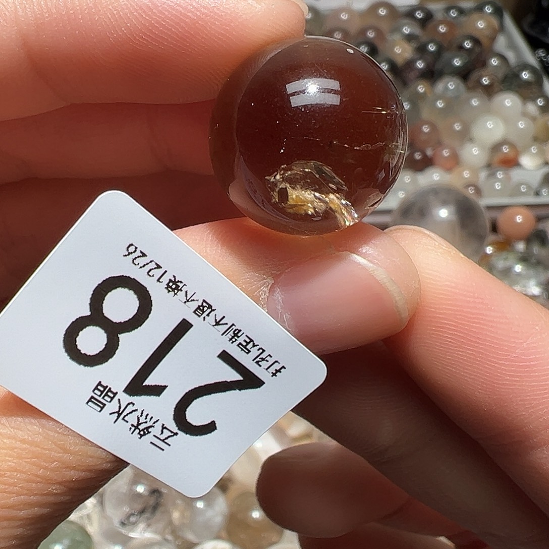 未镶嵌水晶珠宝半成品