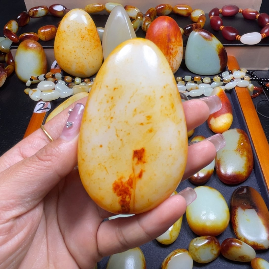 未镶嵌手链和田玉三***儿