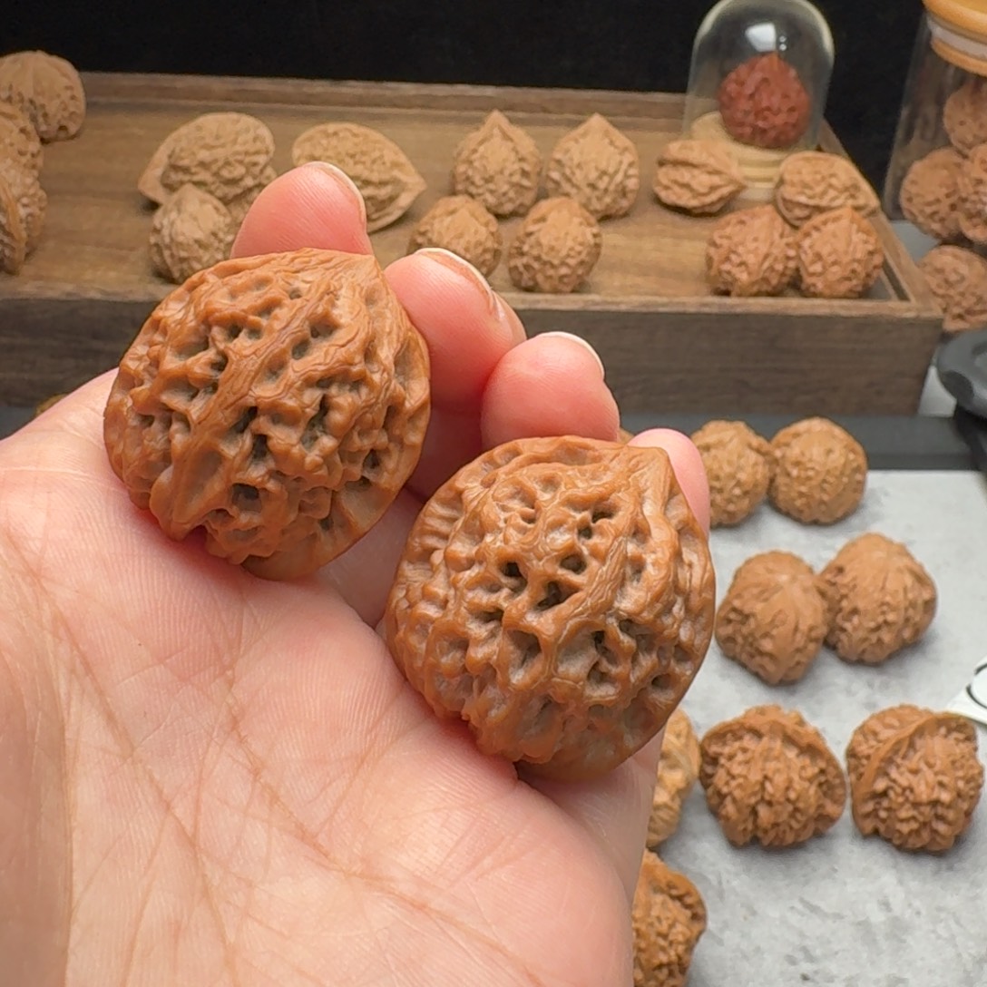 吊坠文玩核桃太行龙纹【3201】