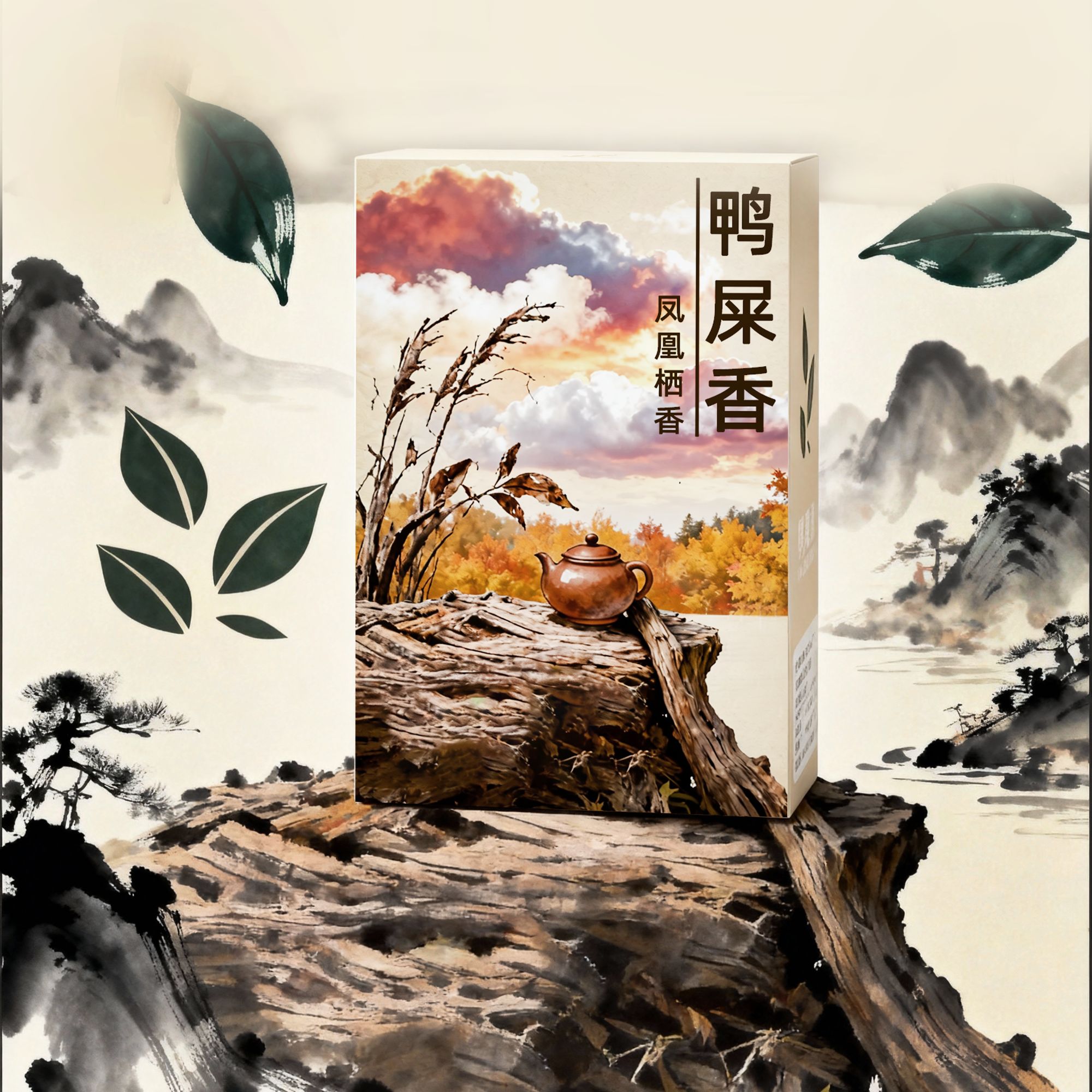 【欢创致远】乌岽凤凰单枞老丛树鸭屎香大乌叶蜜兰桃清香浓香熟茶叶