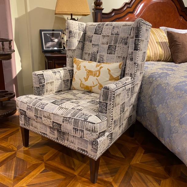 美式复古休闲椅760×860×1038