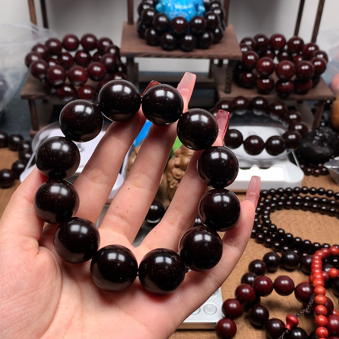 檀香紫檀（小叶紫檀）景*2.0爆满粗金星