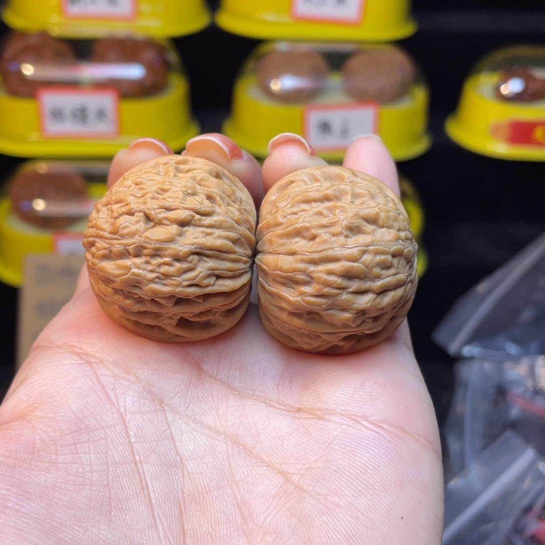 文玩核桃把件34铁锤