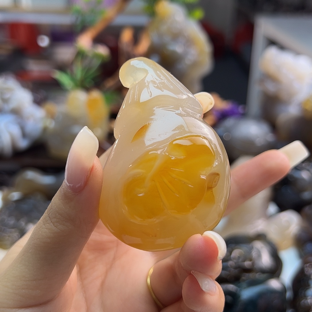 玛瑙/玉髓未镶嵌颈饰