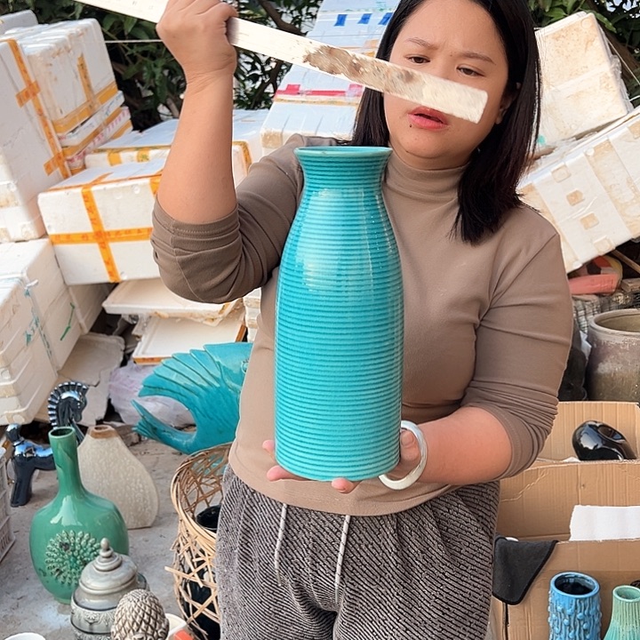 瓶高度30厘米口径8厘米微瑕捡漏