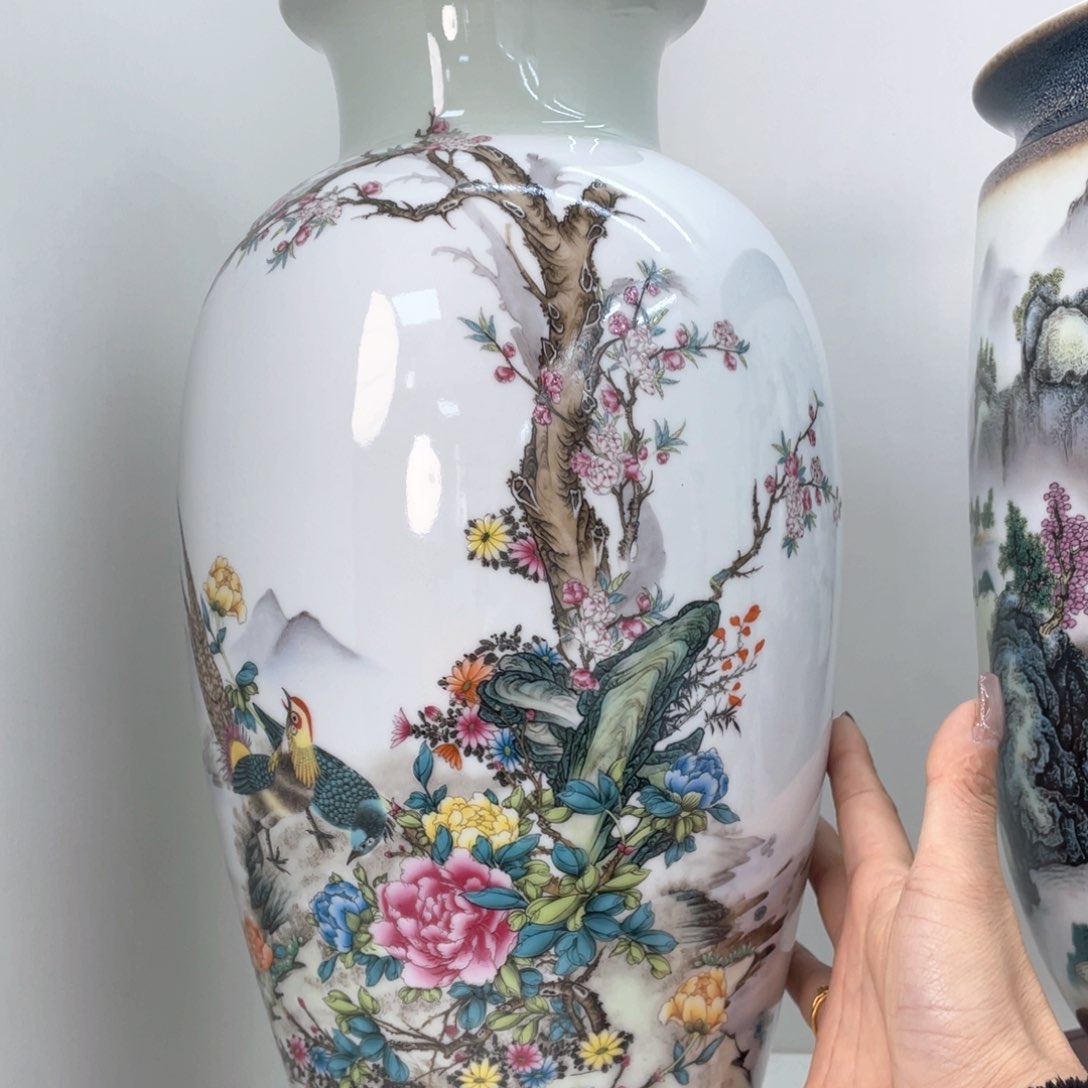 摆件景德镇陶瓷现代工艺品摆件