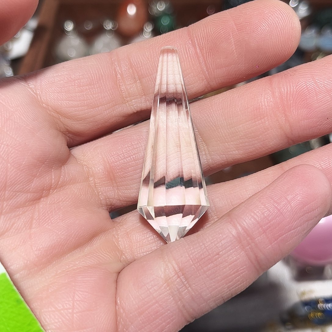 水晶天然水晶微瑕未镶嵌