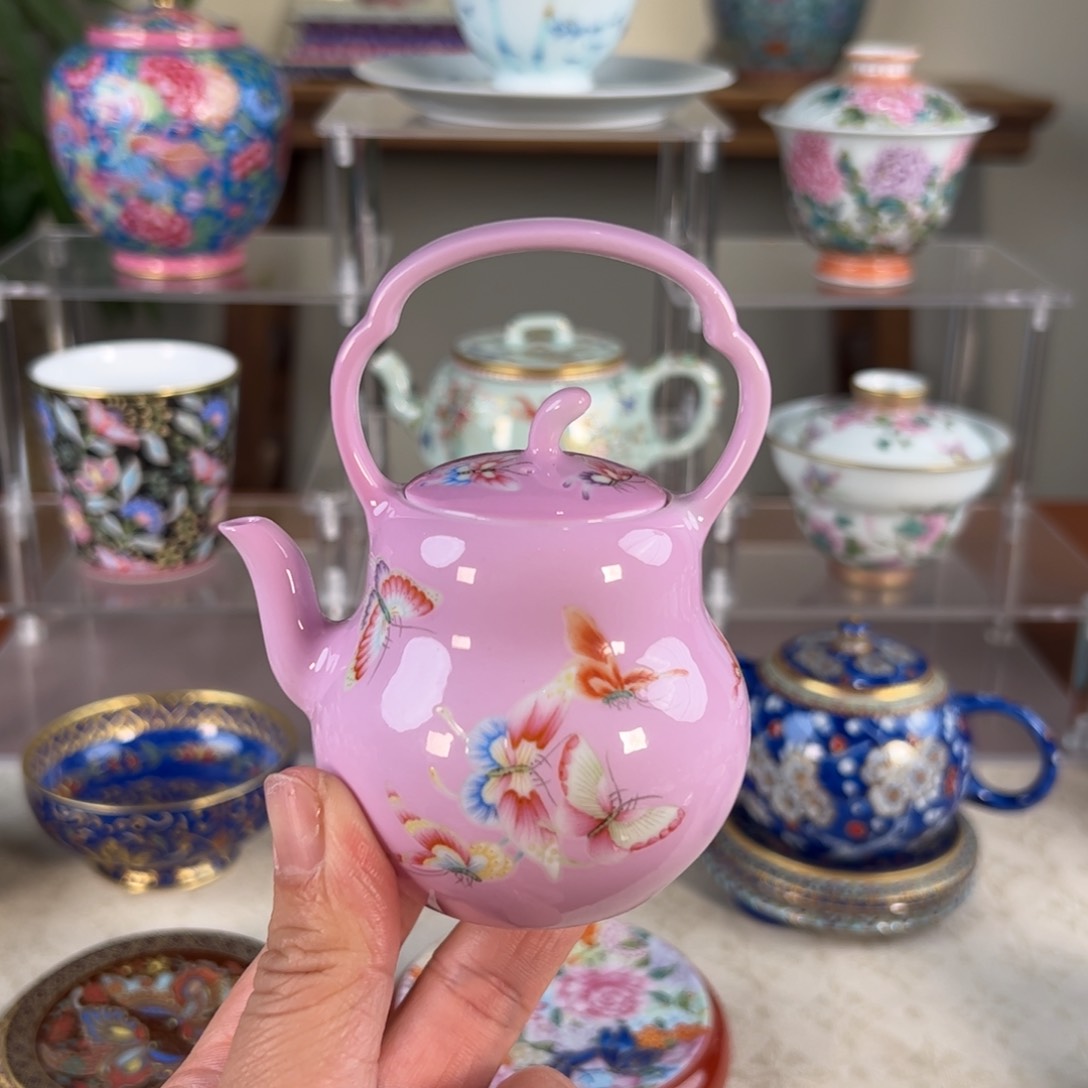 纯手工手绘 高端茶器