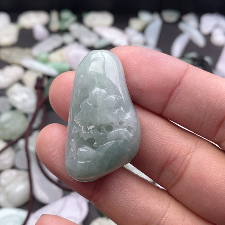 翡翠吊坠(不含链)未镶嵌
