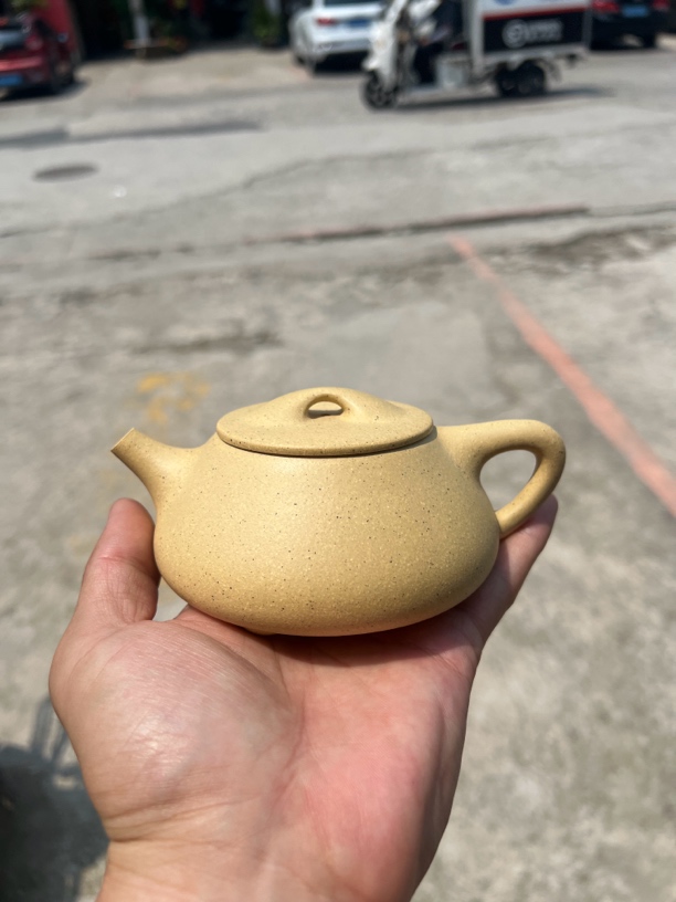 顾景舟原矿景舟石瓢本山绿泥容量约280毫升零添加半手工制作