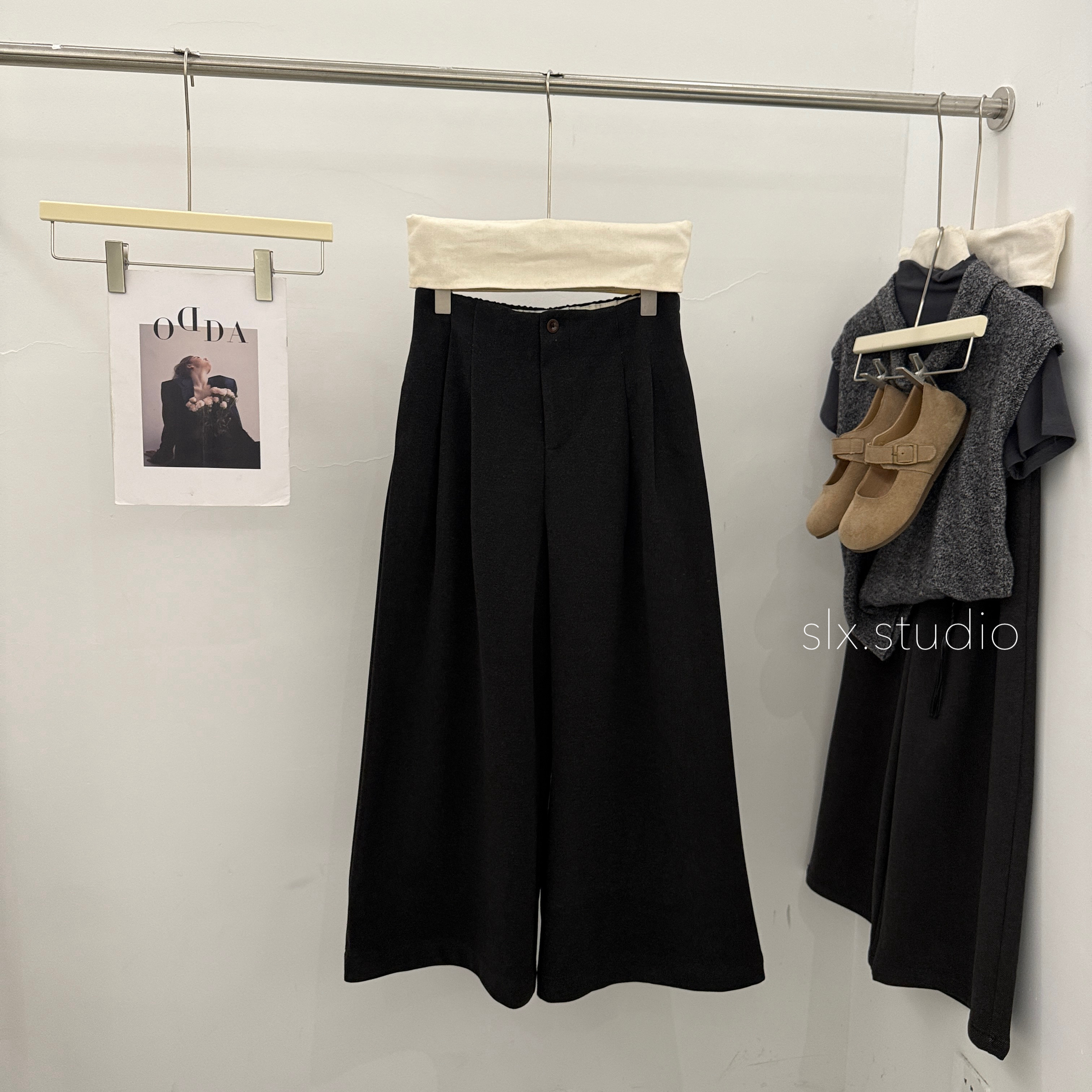 slx@ 1266 呢料休闲裤