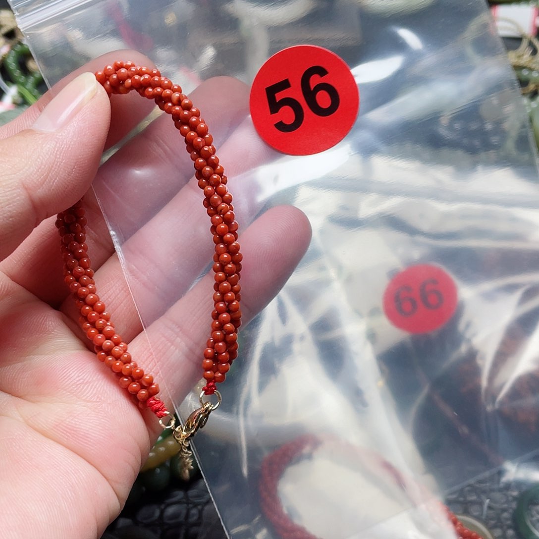 未镶嵌手链南红玛瑙吐*沙