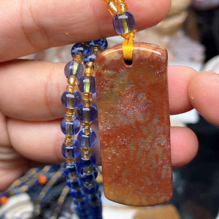 硅化珊瑚（珊瑚玉）手镯未镶嵌